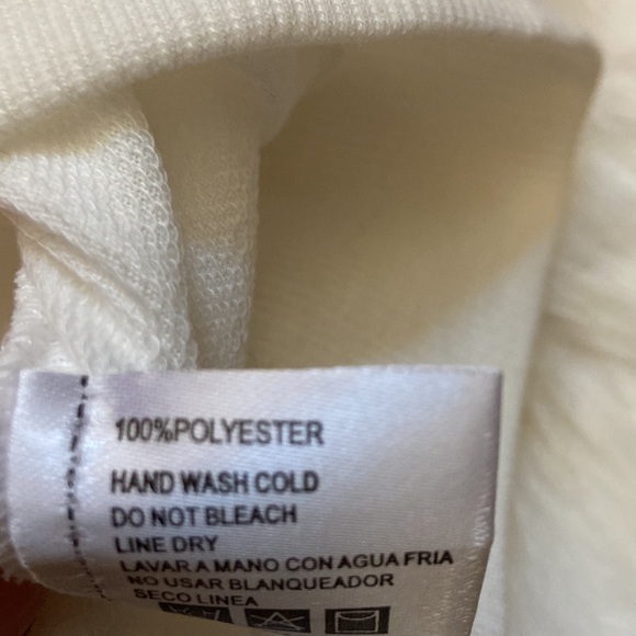 🆕 Absolutely beautiful sequin sleeve sweatshirt in size M - Picture 5 of 7